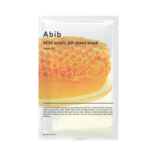 mild-acidic-ph-sheet-mask-honey-fit-30ml-image
